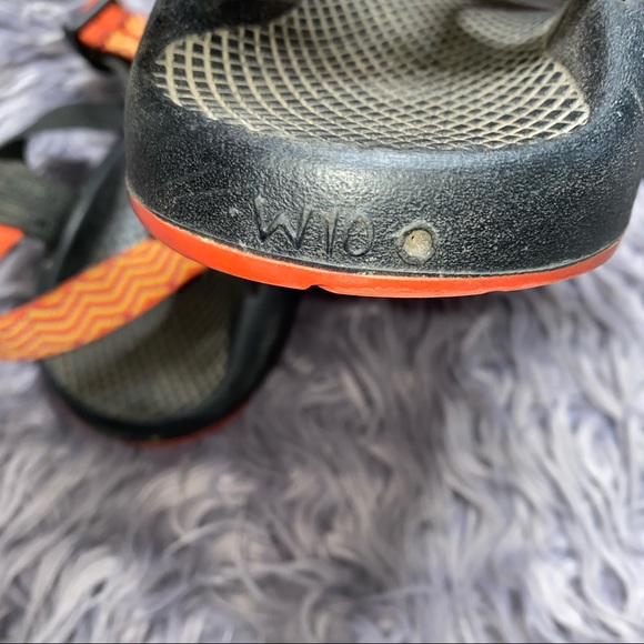 Chaco J104018 Women Rainbow Orange Toe Ring Sport Hiking Strappy Sandals - Picture 4 of 4